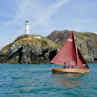 Halcyon on her way back from Holyhead