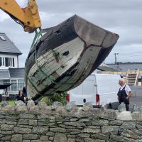 Turnstone's second retirement (as a flower pot!)